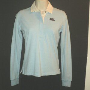 New Canterbury of New Zealand Size Small Top Blue